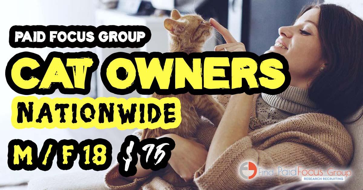 Cat Owner Focus group