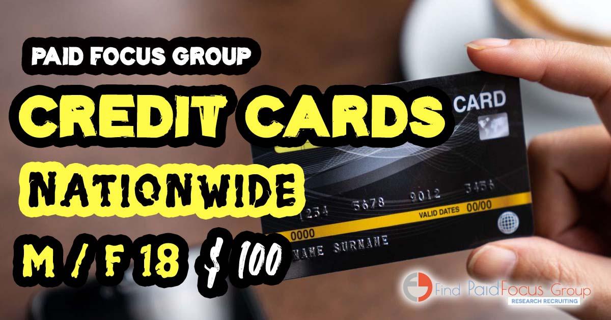 Focus Group Credit Cards