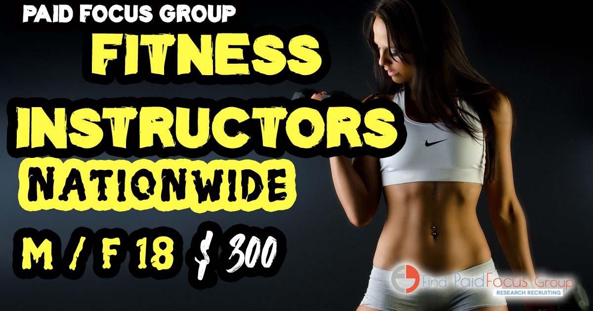 Fitness Instructors focus group
