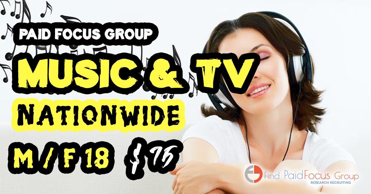 focus group music and tv