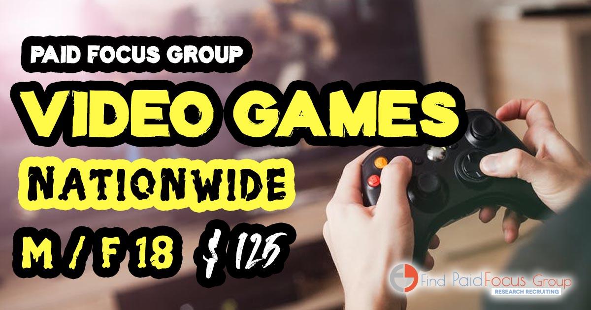 focus group on Video Games