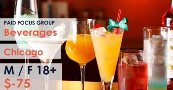 Focus group about Beverages- $75