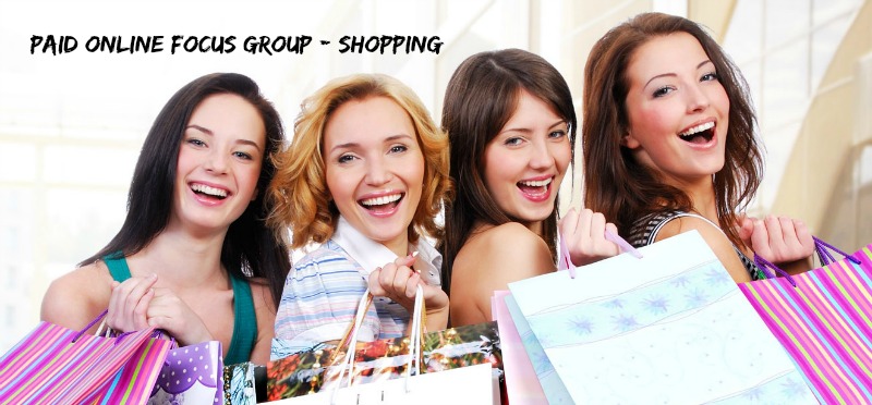 Paid Online Focus Group – Shopping