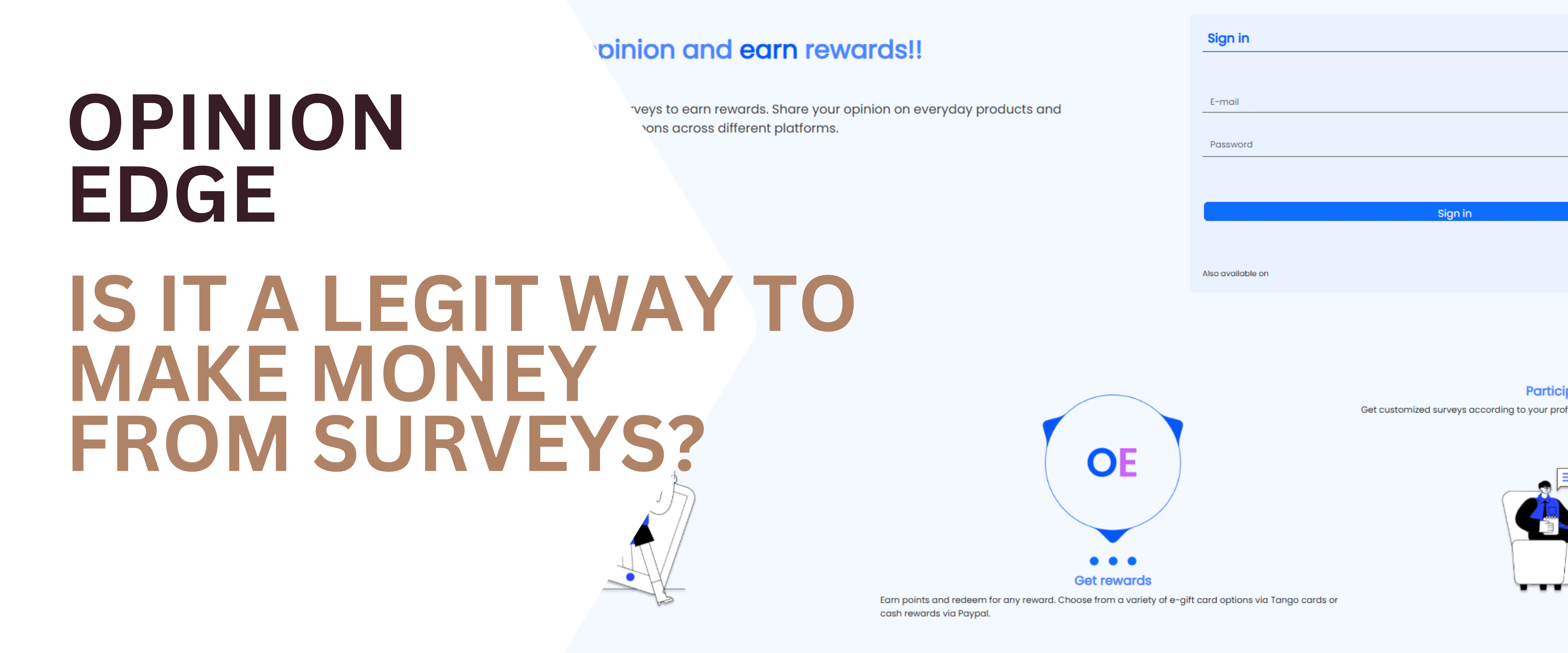 Opinion Edge – Is It a Legit Way to Make Money from Surveys?