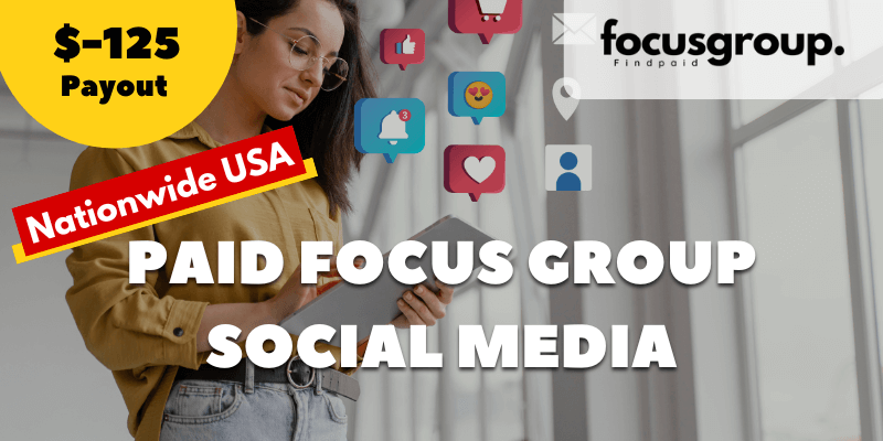 Paid Study About Social Media Habits and Apps Usage – $125