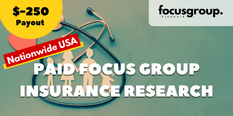 Nationwide Insurance Research Study – $250 Online Participation